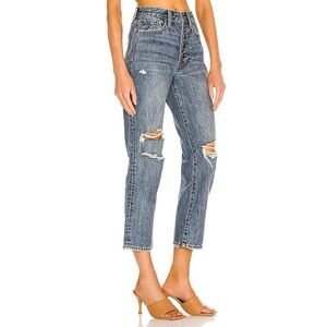 Pistola Blue Distressed Women Jeans